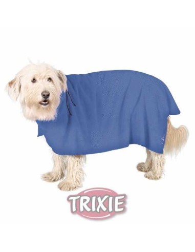 TRIXIE ALBORNOZ PARA PERROS MICROFIBRA AZUL AZUL AZUL AZUL AZUL L (60 CM) XS (30 CM) S (40 CM) M (50 CM) XL (75 CM) - 2