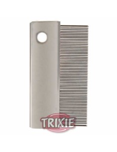 TRIXIE PEINE QUITAPARÁSITOS METÁLICO DOBLE CARA 6 CM - 2