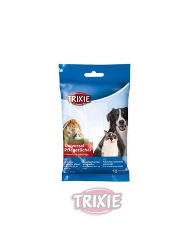 TRIXIE TOALLITAS CON ALOE PERFUMADAS (10 UNIDADES)