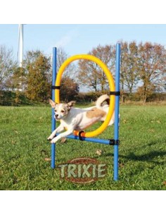 TRIXIE ARO PARA AGILITY AZUL / NARANJA 115 XØ3 CM - 2