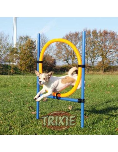 TRIXIE ARO PARA AGILITY AZUL / NARANJA 115 XØ3 CM - 2