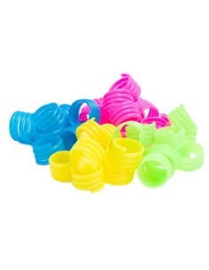 SISAL FIBRE ANILLA ESPIRAL PARA GALLINAS 18 MM - 100 UNIDADES