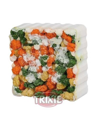TRIXIE PIEDRA DE ROER CON ESPIRULINA Y CROQUETAS