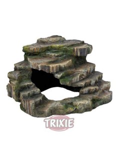 TRIXIE PIEDRA ESQUINERA CON CUEVA&PLATAFORMA 21 X 20 X 18 CM - 2
