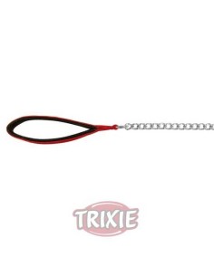 TRIXIE CORREA CADENA CON ASA DE NYLON ACOLCHADA ROJO ROJO ROJO NEGRO NEGRO 1.10 M / 2 MM 1.10 M / 2 MM 1.00 M / 3 MM 1.00  - 2