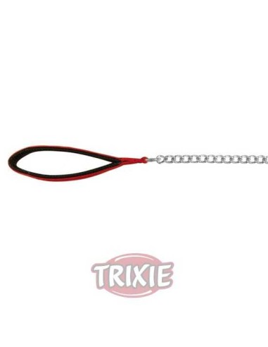TRIXIE CORREA CADENA CON ASA DE NYLON ACOLCHADA ROJO ROJO ROJO NEGRO NEGRO 1.10 M / 2 MM 1.10 M / 2 MM 1.00 M / 3 MM 1.00  - 2