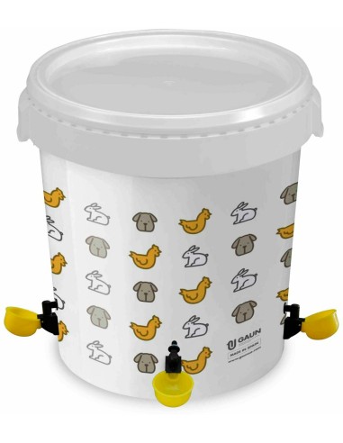 GAUN BEBEDERO CON CAZOLETA BASCULANTE - 32 LITROS 32 LITROS - 2