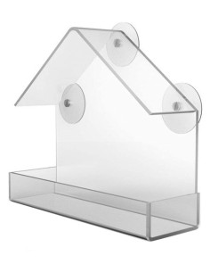 GAUN COMEDERO ACRILICO PAJAROS SILVESTRES 