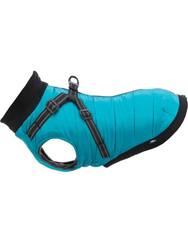 TRIXIE ABRIGO PONTIS AGUAMARINA CON ARNÉS XS (30 CM) S (40 CM) M (45 CM) S (33 CM) S (36 CM) XXS (24 CM) XS (27 CM) - 5