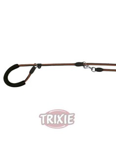 TRIXIE RAMAL RETREVIER FUSION NEGRO / NARANJA M-XL (1.90 M / Ø13 MM) - 2