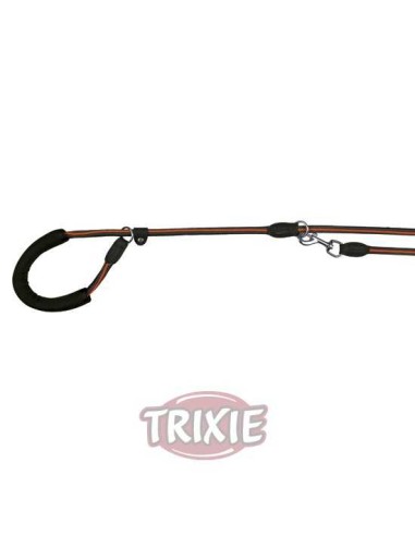 TRIXIE RAMAL RETREVIER FUSION NEGRO / NARANJA M-XL (1.90 M / Ø13 MM) - 2