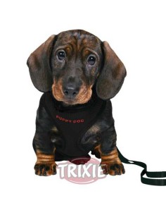 TRIXIE SET CACHORROS ACOLCHADO NEGRO 26-34 CM X 10 MM / 2 M - 2