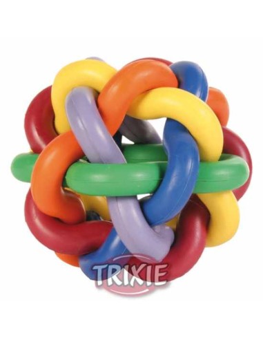 TRIXIE PELOTA NUDO MULTICOLOR Ø 7 CM Ø10 CM - 2