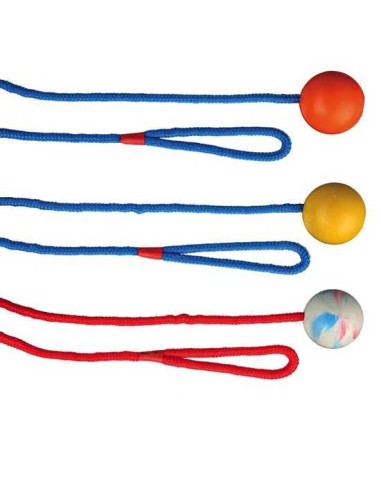 TRIXIE PELOTA LISA CON CUERDA Ø5 CM / 1.00 M - 2