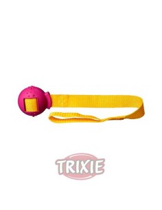 TRIXIE PELOTA CON CINTA CAUCHO NATURAL Ø6 CM / 48 CM - 2