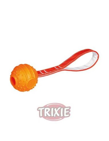 TRIXIE CUERDA CON PELOTA SOFT & STRONG (TPR) NARANJA COBRIZO NARANJA COBRIZO Ø6 CM26 CM Ø7 CM29 CM - 2