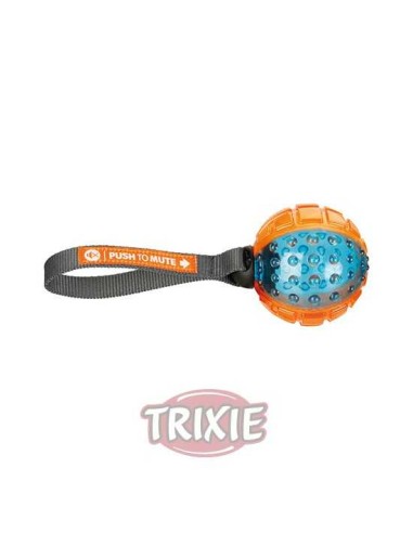 TRIXIE PELOTA CON CUERDA MUTE Ø7 CM / 22 CM - 2