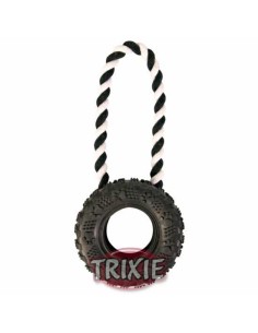TRIXIE NEUMÁTICO CAUCHO CON CUERDA 32 CM / Ø15 CM - 2