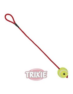 TRIXIE PELOTA TENIS CON CUERDA CAUCHO Ø6 CM / 50 CM - 2