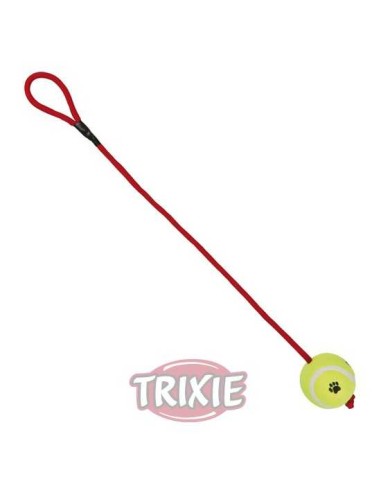 TRIXIE PELOTA TENIS CON CUERDA CAUCHO Ø6 CM / 50 CM - 2