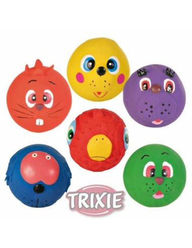 TRIXIE CARA DE LÁTEX SURTIDAS Ø6 CM - 2