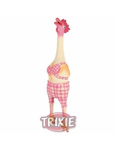 TRIXIE GALLINA DE LÁTEX CON SONIDO 48 CM - 2