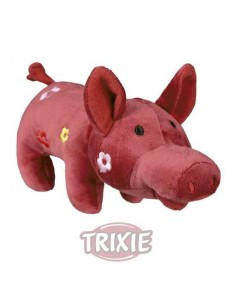TRIXIE CERDO FLOREADO PELUCHE CON SONIDO 21 CM - 2