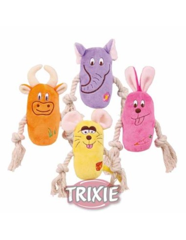 TRIXIE ANIMAL DE PELUCHE CON SONIDO 13 CM - 2