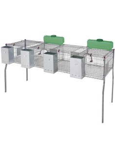 COPELE JAULA PARA CONEJOS PENTA 4 METÁLICO 4 - 2