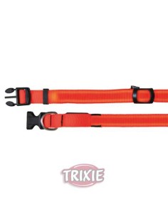 TRIXIE COLLAR FLASH NARANJA NARANJA NARANJA S-M (30-40 CM / 25 MM) M-L (40-55 CM / 25 MM) L-XL (55-70 CM / 25 MM) - 2