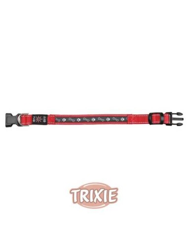 TRIXIE COLLAR FLASH USB ROJO ROJO ROJO VERDE VERDE S-M (30-40 CM / 25 MM) M-L (40-50 CM / 25 MM) M-L (40-50 CM / 25 MM) L- - 2