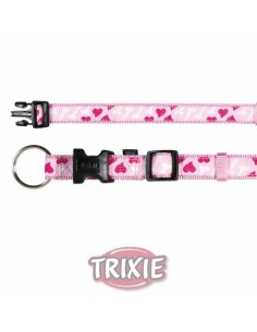 TRIXIE COLLAR ART ROSE HEART ROSA ROSA ROSA ROSA ROSA S-M (30-45 CM / 15 MM) M-L (35-55 CM / 20 MM) L-XL (40-65 CM / 25 MM - 2
