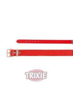 TRIXIE COLLAR BASIC PIEL REMACHES NATURAL XS (21-25 CM / 12 MM) - 2 2