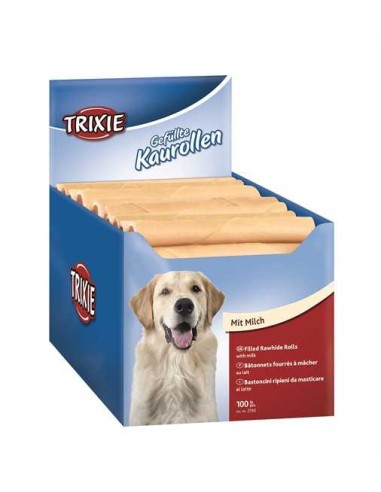 TRIXIE ROLLITO TRIPA RELLENO LECHE 12 CM / 22 GR - 2