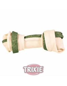 TRIXIE DENTA FUN HUESO ANUDADO LIGHT CON SPIRULINA 50 GR / 11 CM - 2