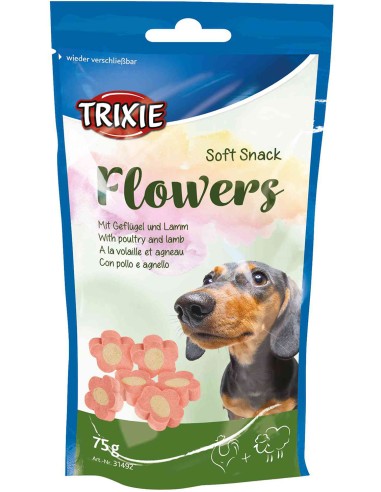 TRIXIE SOFT SNACK FLOWERS CORDERO Y POLLO - 75 GR 75 GR - 2