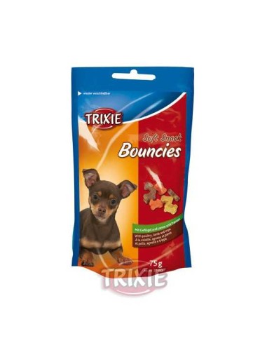 TRIXIE SOFT SNACK BOUNCIES AVE, CORDERO Y TRIPA 75 GR - 2