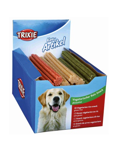 TRIXIE PALITO MASTICABLE VEGETAL DE ARROZ 10 CM / 20 GR 17 CM / 45 GR 23 CM / 100 GR - 3