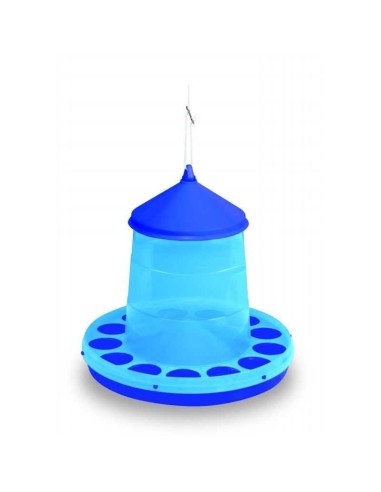 COPELE TOLVA PLÁSTICA PARA GALLINAS AZUL 2 KG SIN PATAS - 2