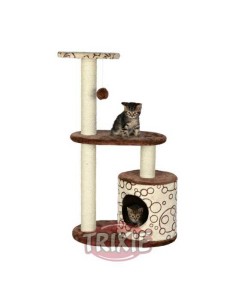 TRIXIE POSTE RASCADOR CASTA MARRÓN / BEIGE 55 X 95 X 35 CM - 2