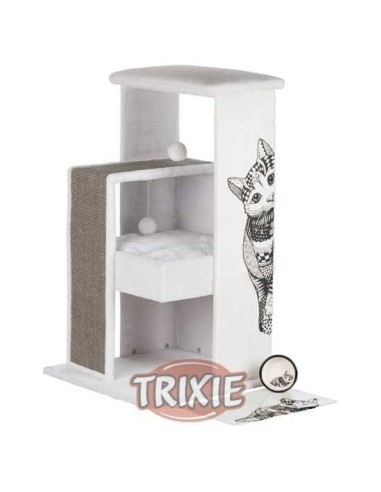 TRIXIE POSTE RASCADOR MARIA BLANCO / GRIS 58 X 58 X 101 CM - 2