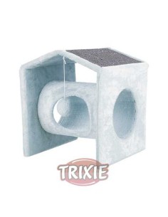 TRIXIE CASA RASCADORA MADRA AZUL CLARO 36 X 43 X 35 CM - 2