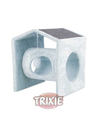TRIXIE CASA RASCADORA MADRA AZUL CLARO 36 X 43 X 35 CM - 2
