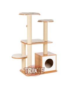TRIXIE RASCADOR DE MADERA LAIA MARRÓN / BLANCO 70 X 45 X 120 CM - 2
