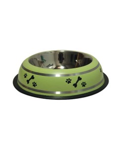 PETIPOP COMEDERO / BEBEDERO ACERO VERDE 2