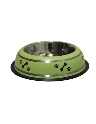 PETIPOP COMEDERO / BEBEDERO ACERO VERDE - 2