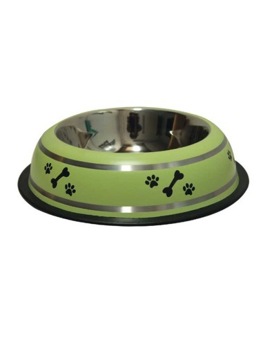 PETIPOP COMEDERO / BEBEDERO ACERO VERDE - 3