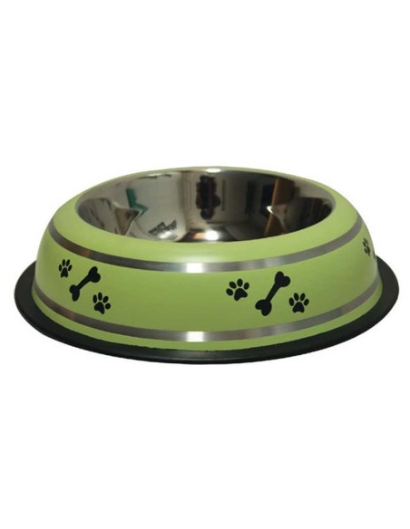 PETIPOP COMEDERO / BEBEDERO ACERO VERDE - 4