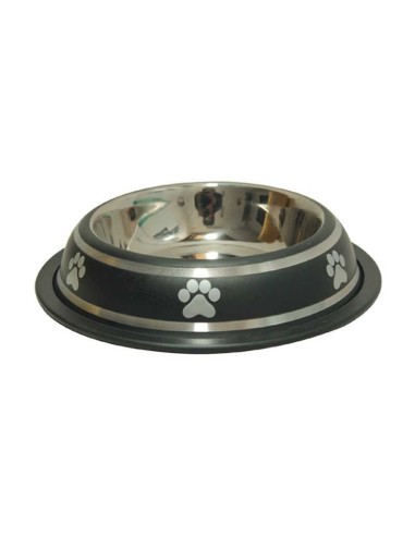 PETIPOP COMEDERO / BEBEDERO ACERO NEGRO - 2