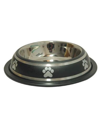 PETIPOP COMEDERO / BEBEDERO ACERO NEGRO - 4